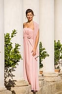 girl in pink dress