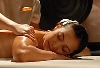 girl having a massage