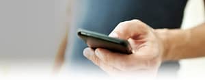 using a smartphone