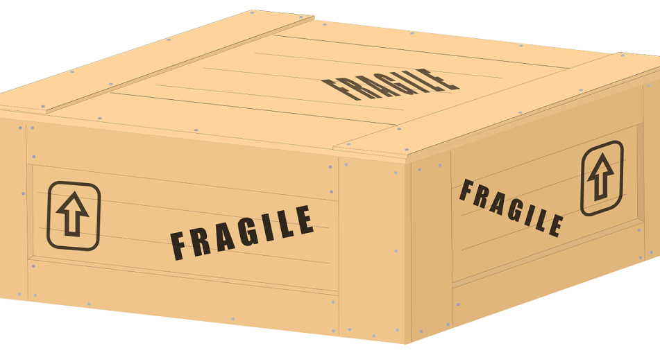 fragile package