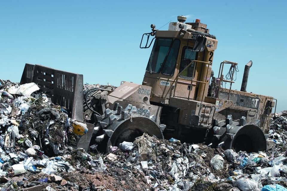 dumping site