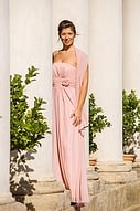 girl in pink dress
